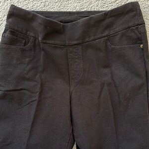😊Denim & Co Black High-Waisted Pants😊